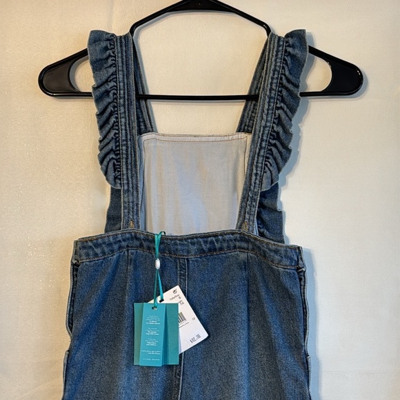 ABEL & LULA DENIM DENIM ROMPER . Kids 6 yrs - Picture 7 of 12